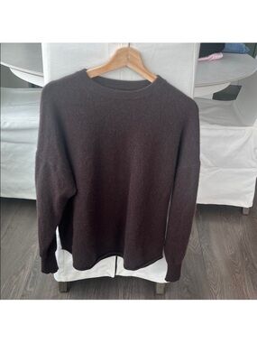 360 Cashmere Sweater - Dark Brown